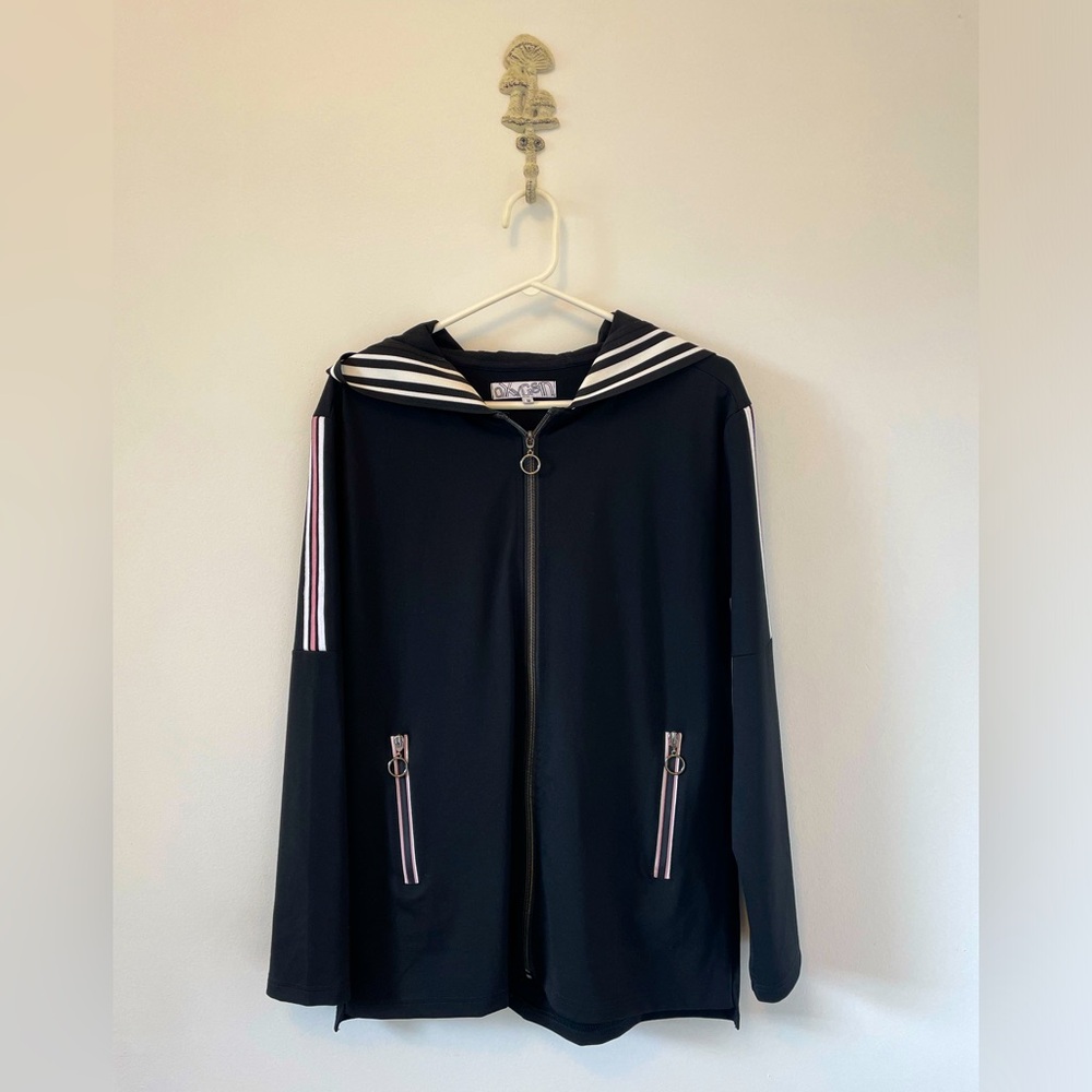 Oxygen Hooded Zip-Up Jacket